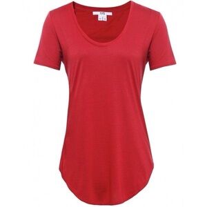 Helmut Lang Luxury kinetic jersey scoop neck tee T-shirt size P petite XS